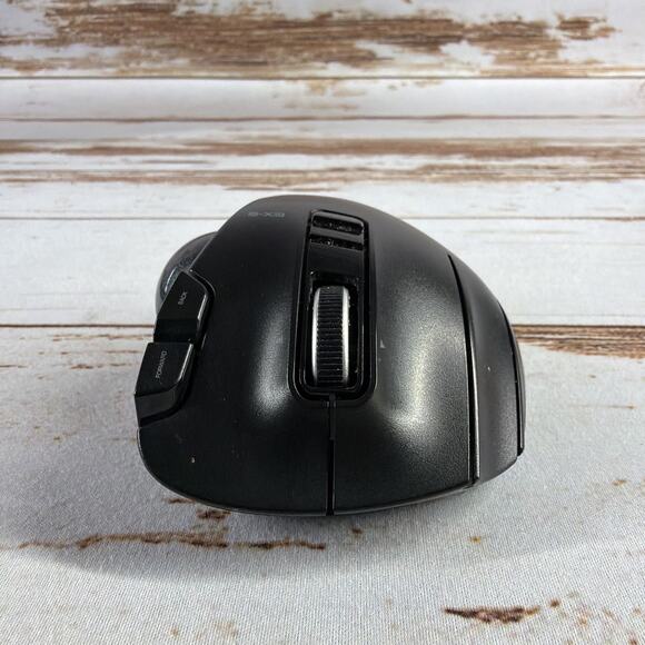 ELECOM EX-G Trackball Mouse 2.4GHz USB Wireless Ergonomic Thumb Control Used - Picture 3 of 6